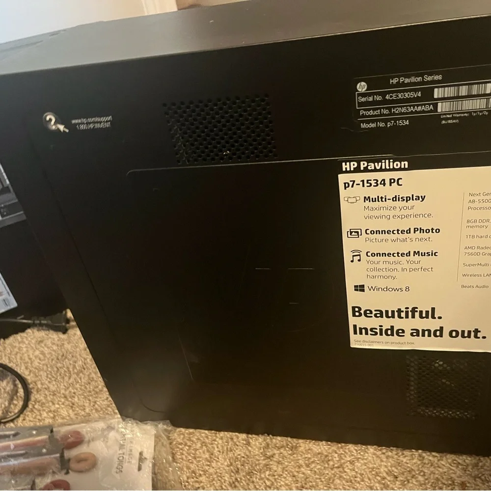 Black HP pavilion
